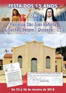 Paróquia São João Batista e Santa Edwiges (Quixadá – 63900-000)